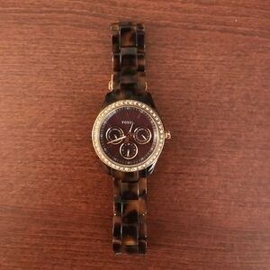 Fossil Tortoise Shell Watch